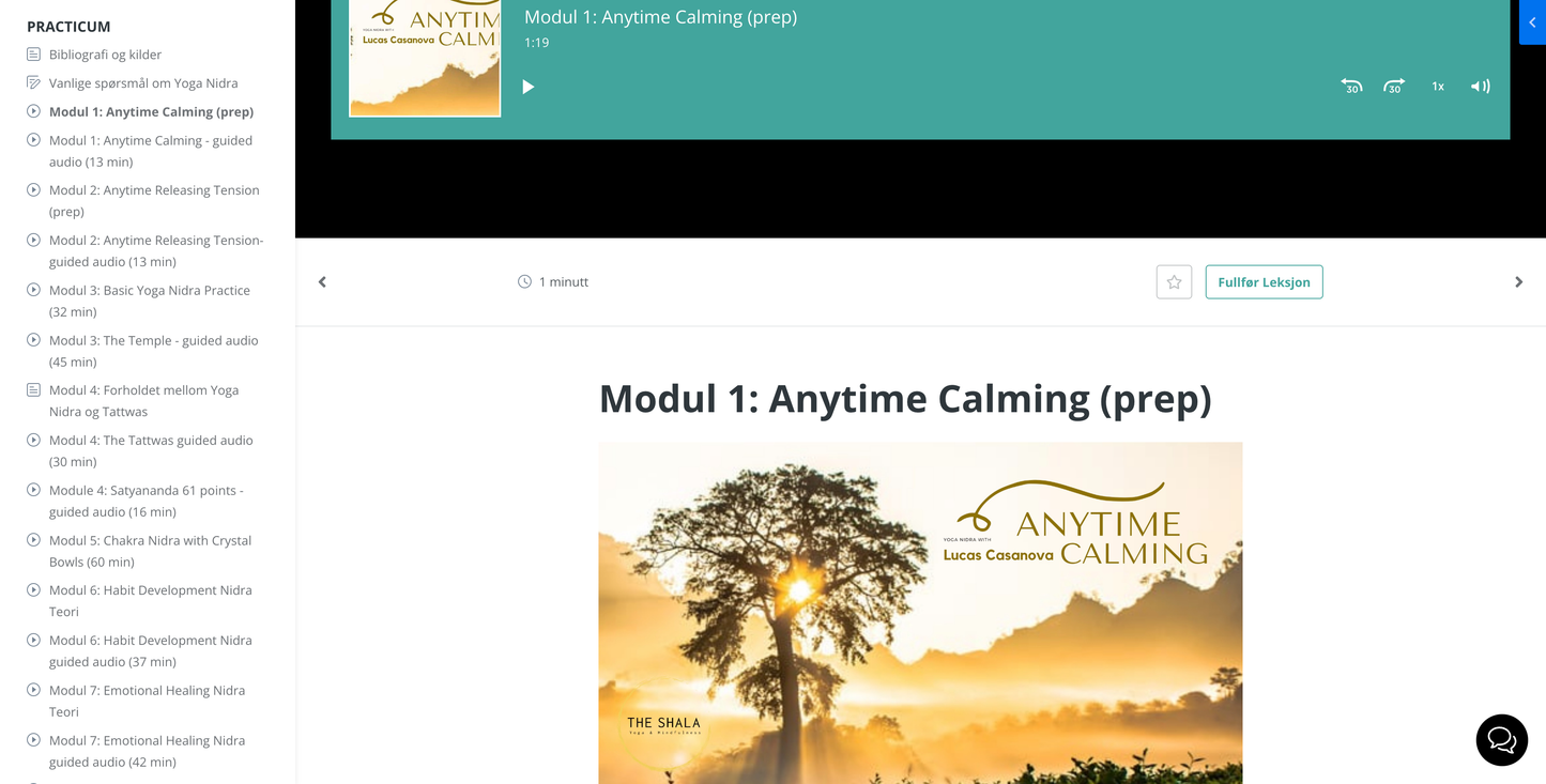 *BLACK FRIDAY* Yoga Nidra Fordypning Online