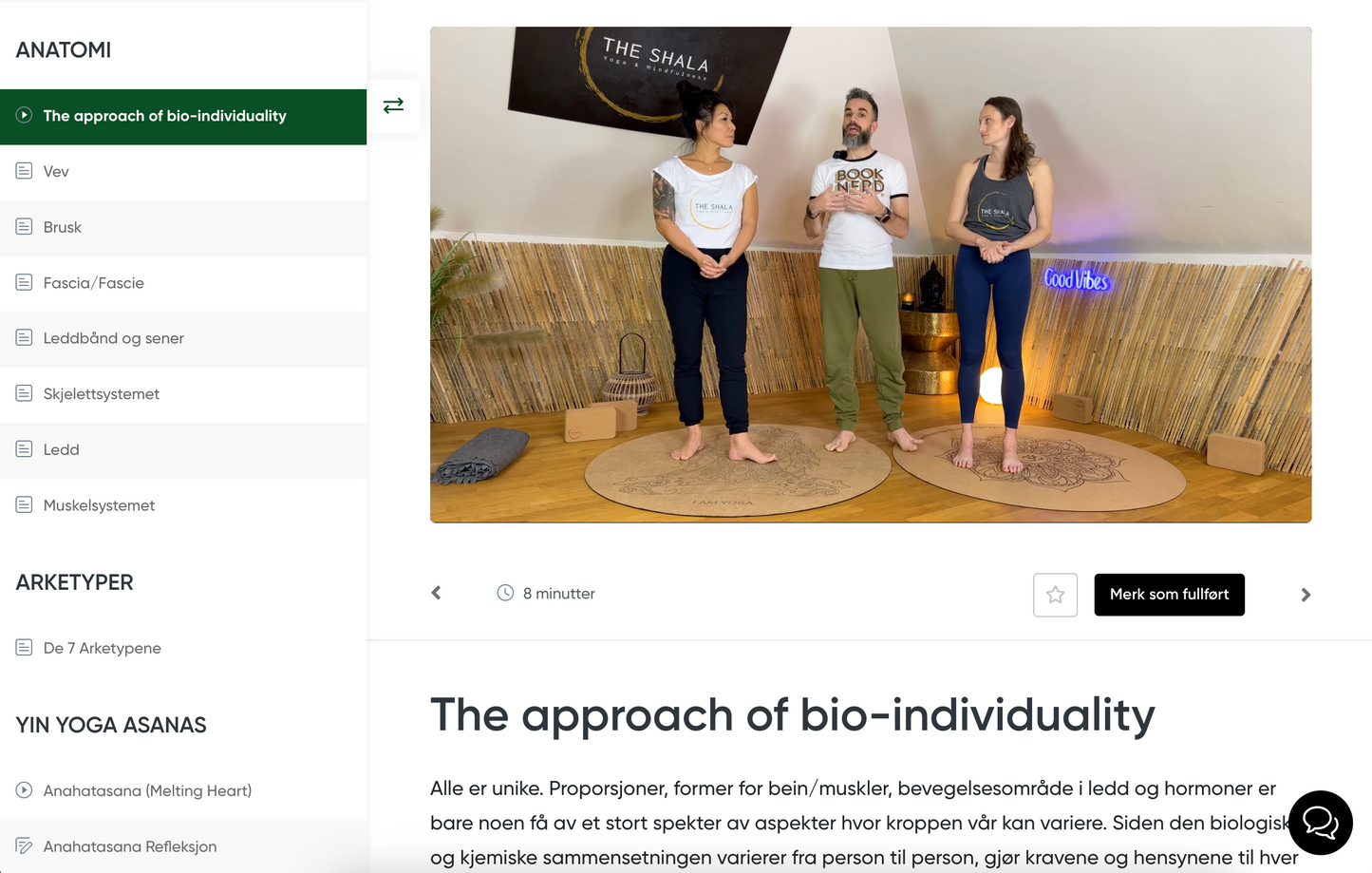 *VÅRTILBUD* Yin Yoga Fordypning Online