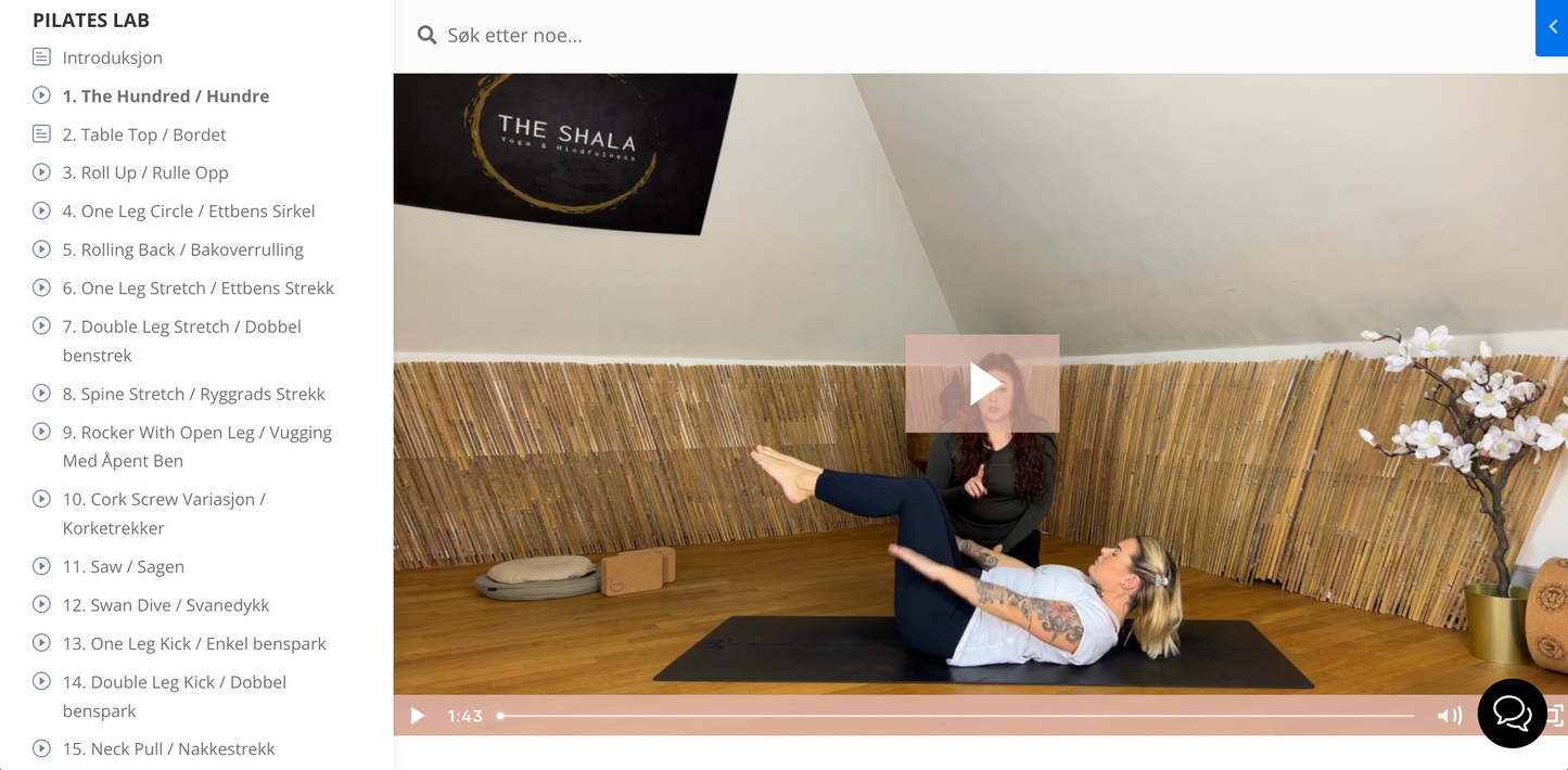 *VÅRTILBUD* Pilates Instruktør Online