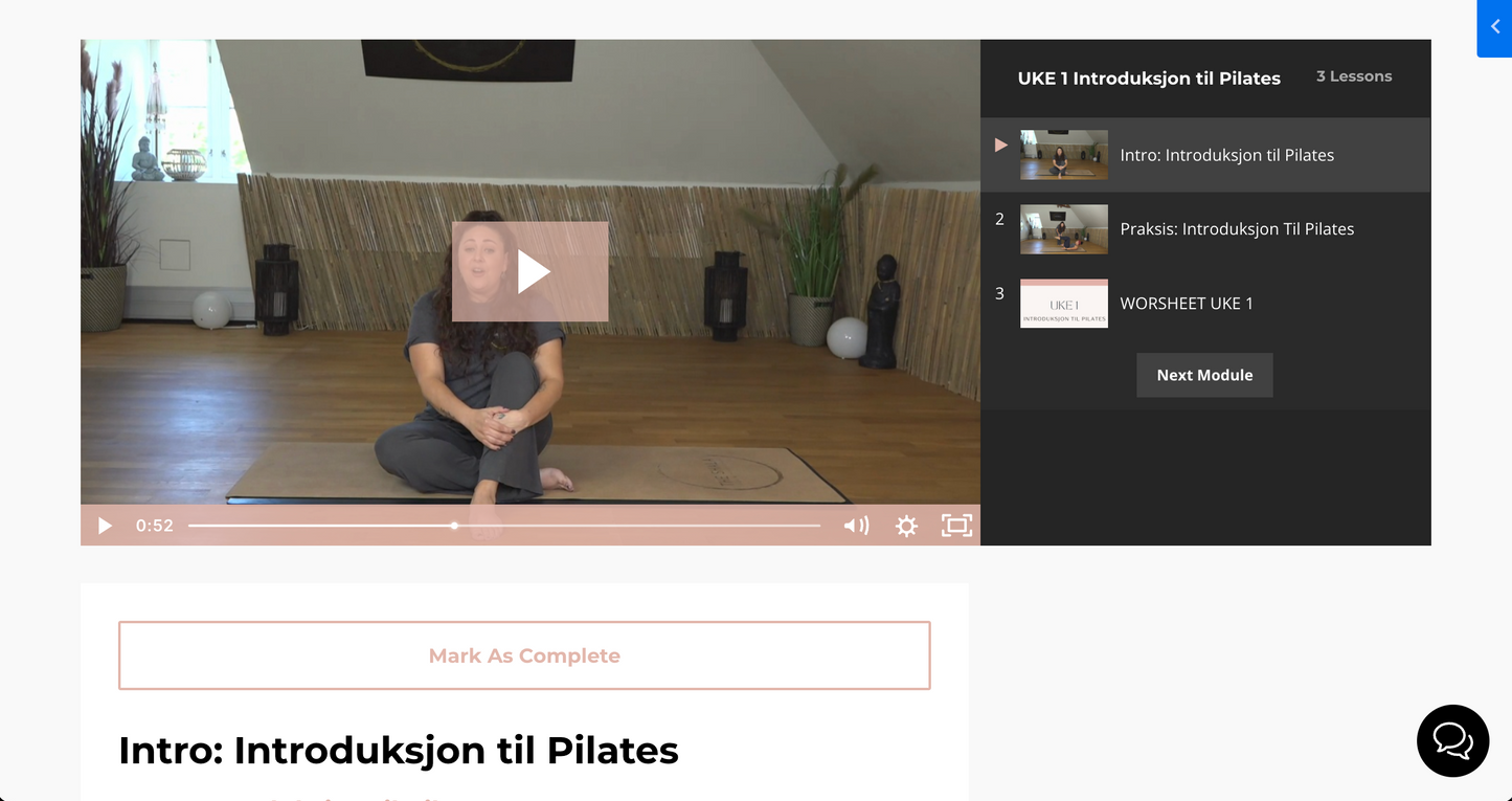 *VÅRTILBUD* Pilates Instruktør Online